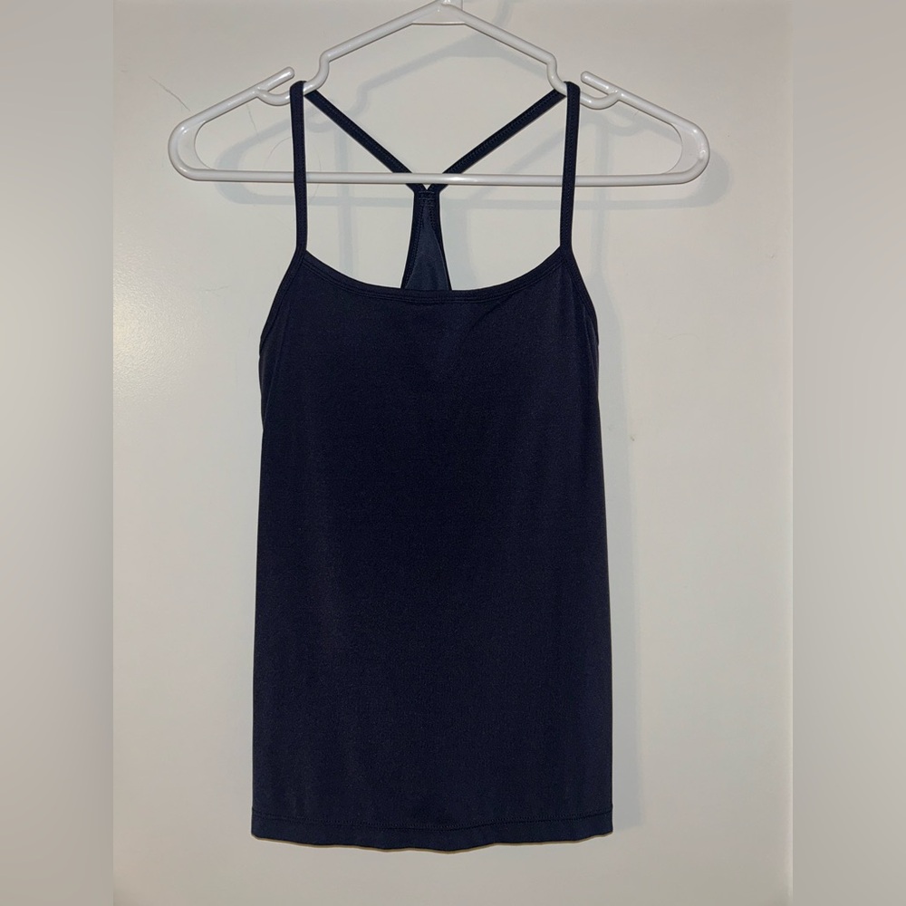Navy Athletic Tank Top